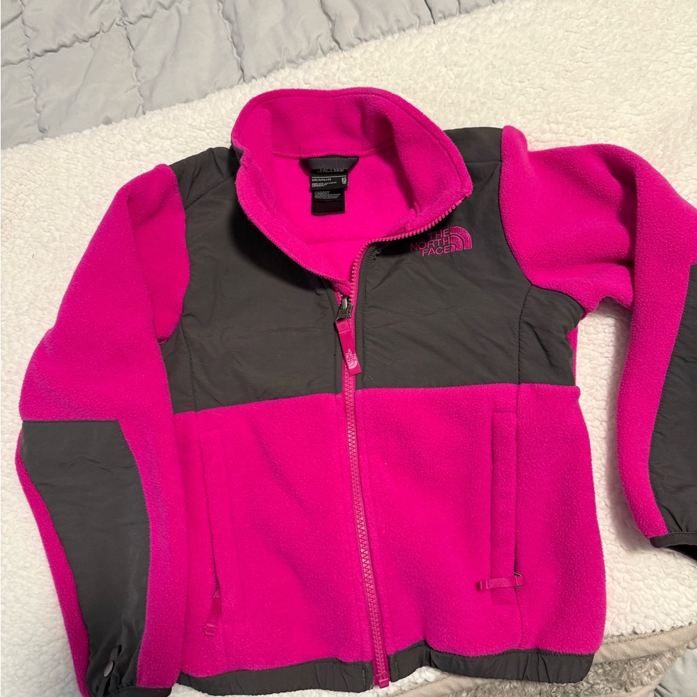 The North Face Hot Pink Girls' Fleece Pullover